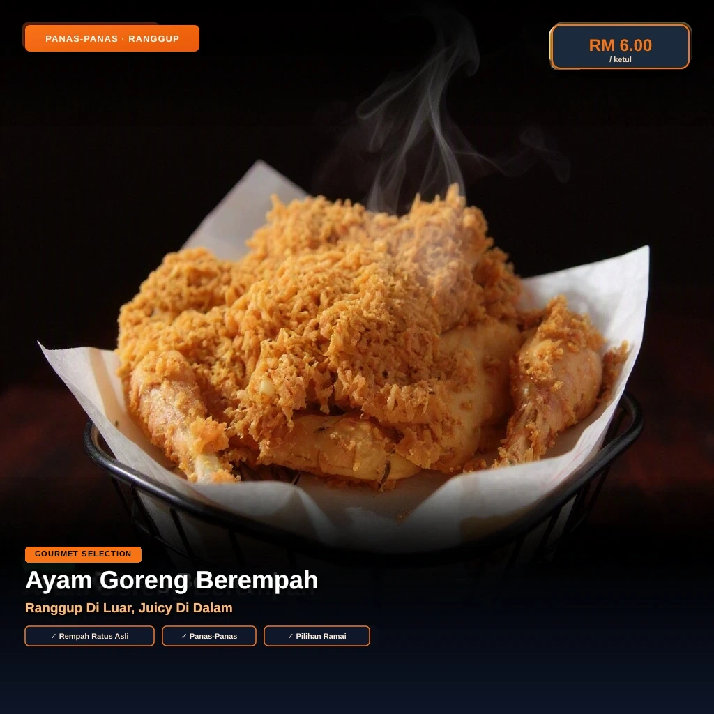 Poster Ayam goreng dijana oleh Karya
