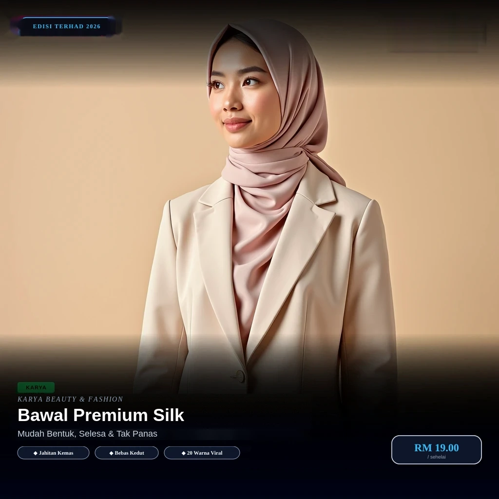 Poster Hijab & fesyen dijana oleh Karya
