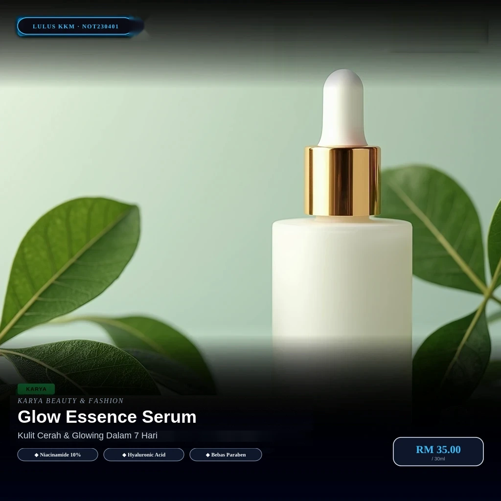 Poster Serum skincare dijana oleh Karya